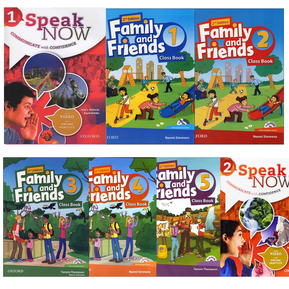 کتاب های آموزشی Speak و Family and Friends